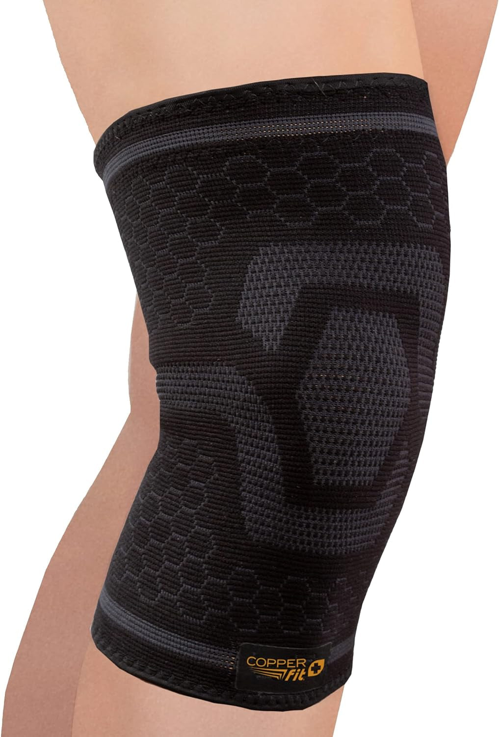 ICE Knee Compression Sleeve Infused with Menthol and Coq10